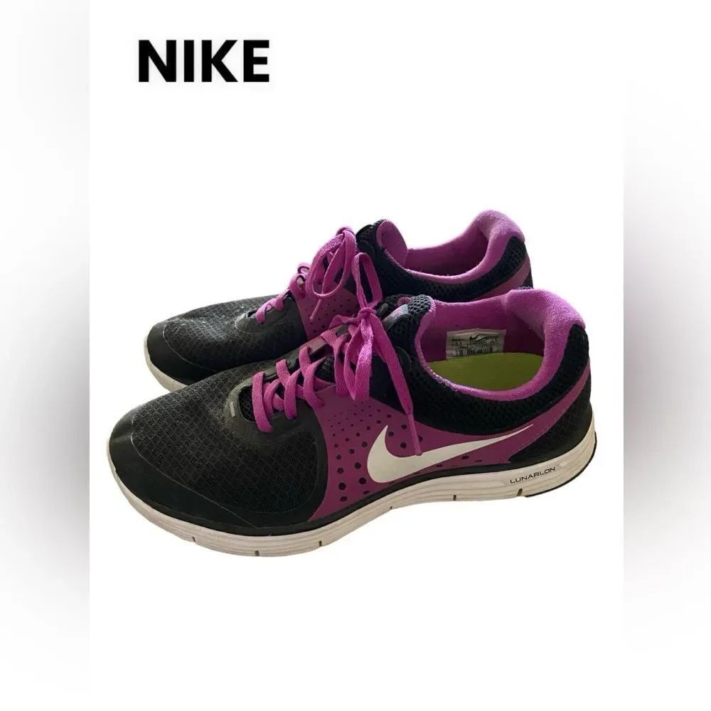 Nike Lunarswift 4 Running Purple/Black Tennis Shoes Sneakers 510790-015 9.5